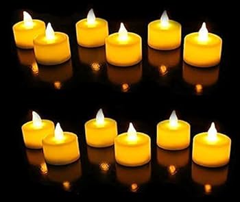 πͺ 24 Pcs LED Tea Light Diya