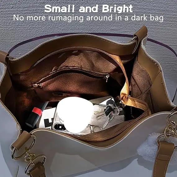 Heart-Shaped Touch Sensor LED Purse Light