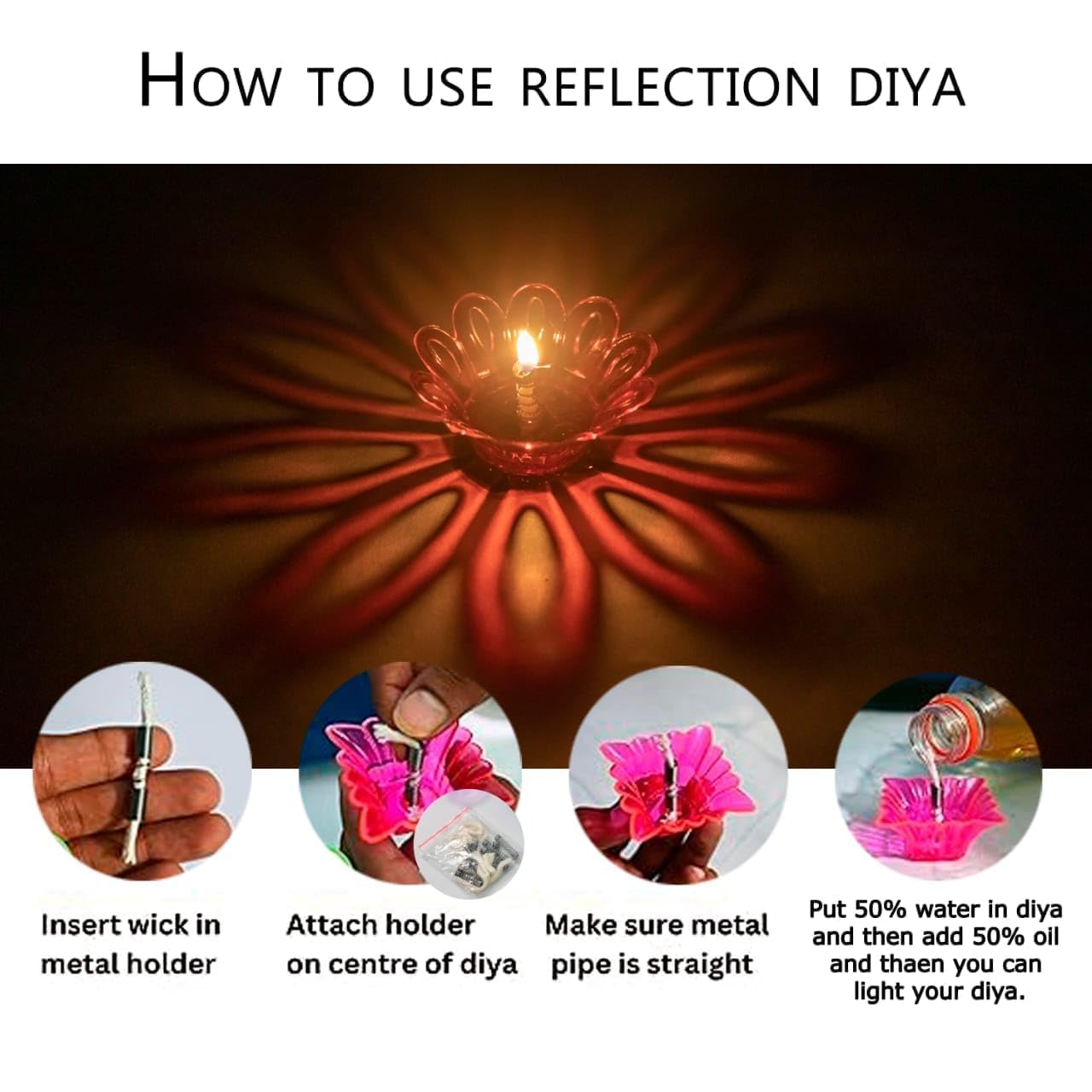 Premium Traditional Festival Diyas - 12 Pieces