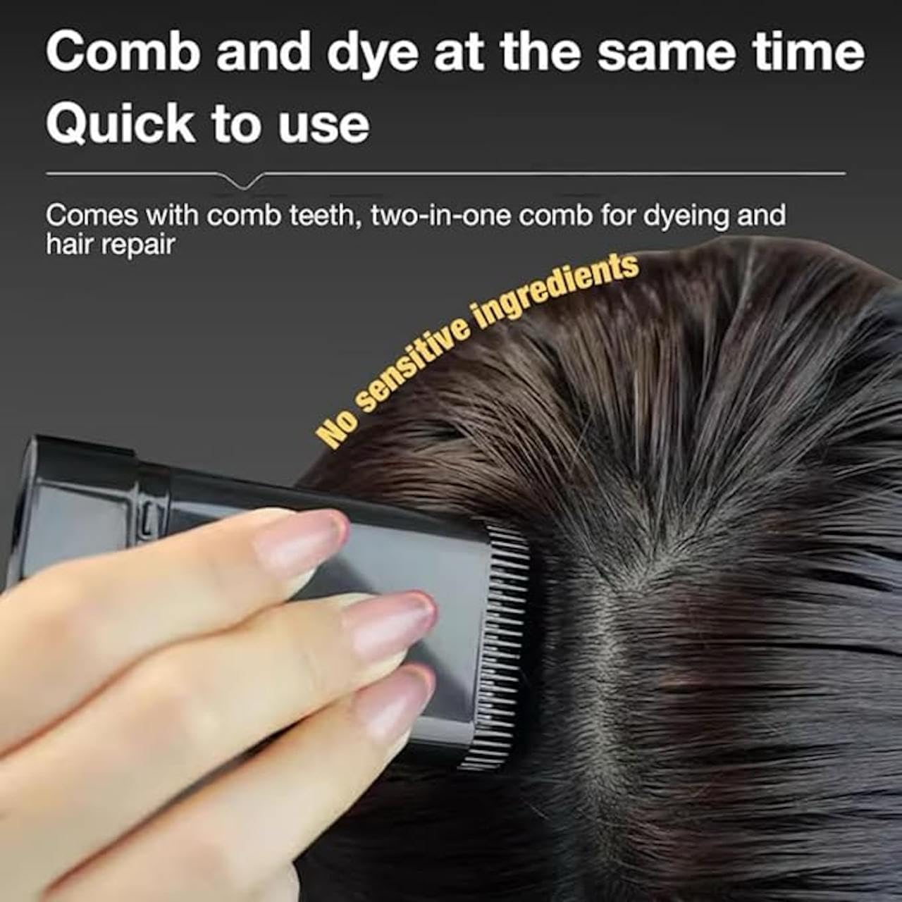 2-in-1 Hair Dye Stick – Instant Gray Coverage