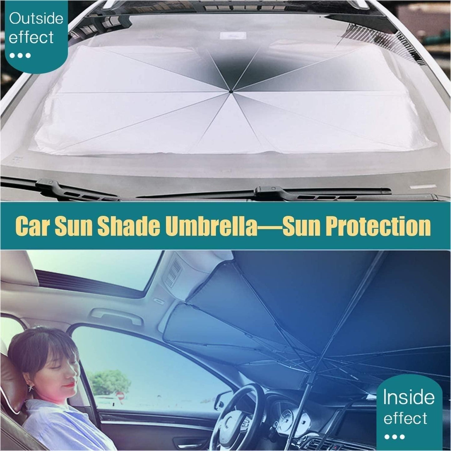 Car Sunshade Umbrella - Summer Must-Have for Every Car Owner