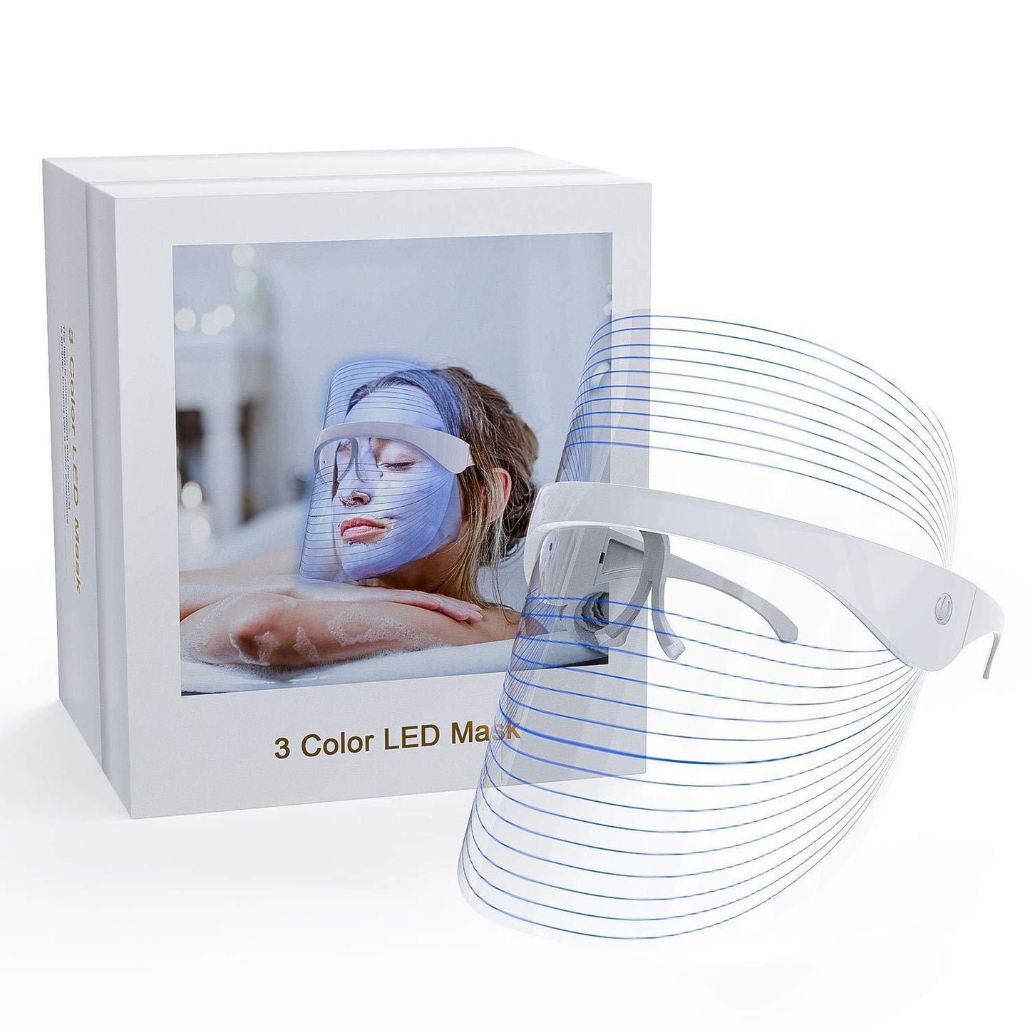 Premium LED 3-Light Therapy Face Mask