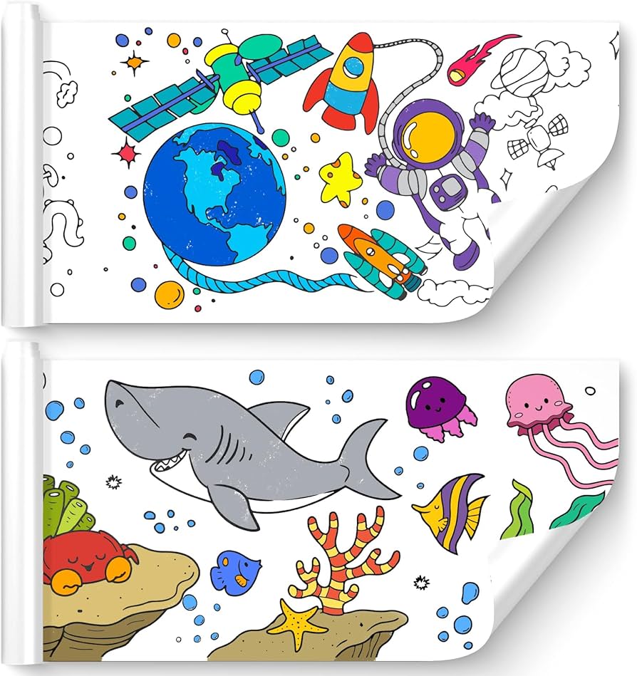 DIY Painting Drawing Paper Roll