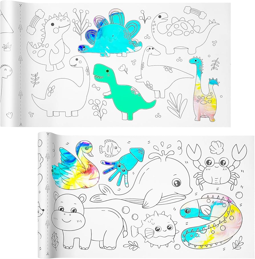 DIY Painting Drawing Paper Roll