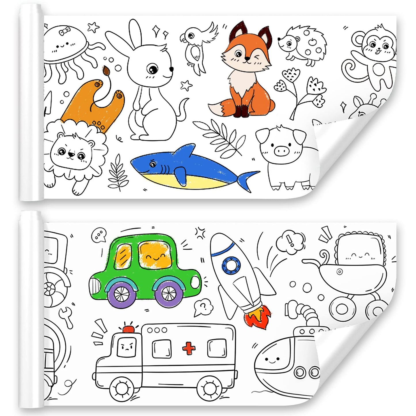 DIY Painting Drawing Paper Roll