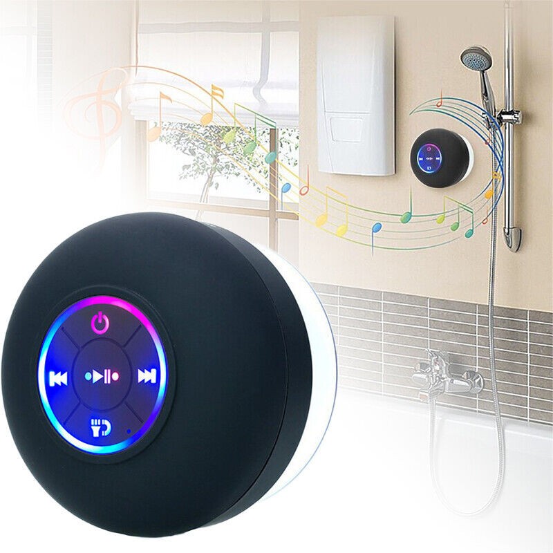 Waterproof Bathroom Bluetooth Speaker with Call Functionality