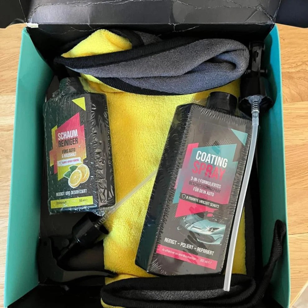UltraShield Pro – German Precision Coating & Deep Foam Car Care Combo 🚘✨