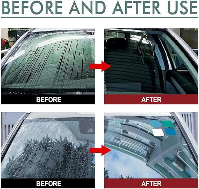 Car Glass Anti-Fog Hydrophobic Coating Spray – 100ML (Pack of 2)