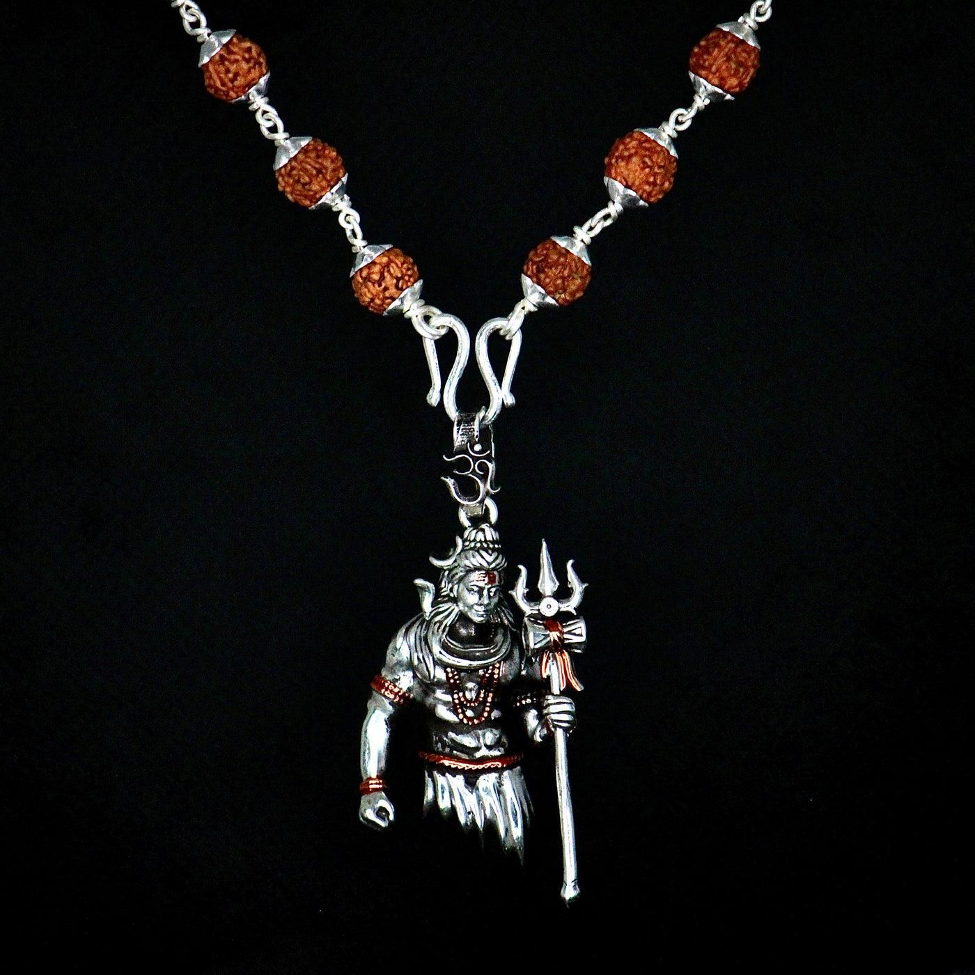 Divine Shivji Rudraksha Chain – Spiritual Elegance